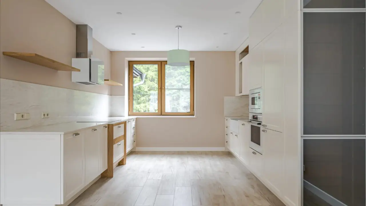 Simple Yet Elegant Kitchen at Vellayil House, Ernakulam